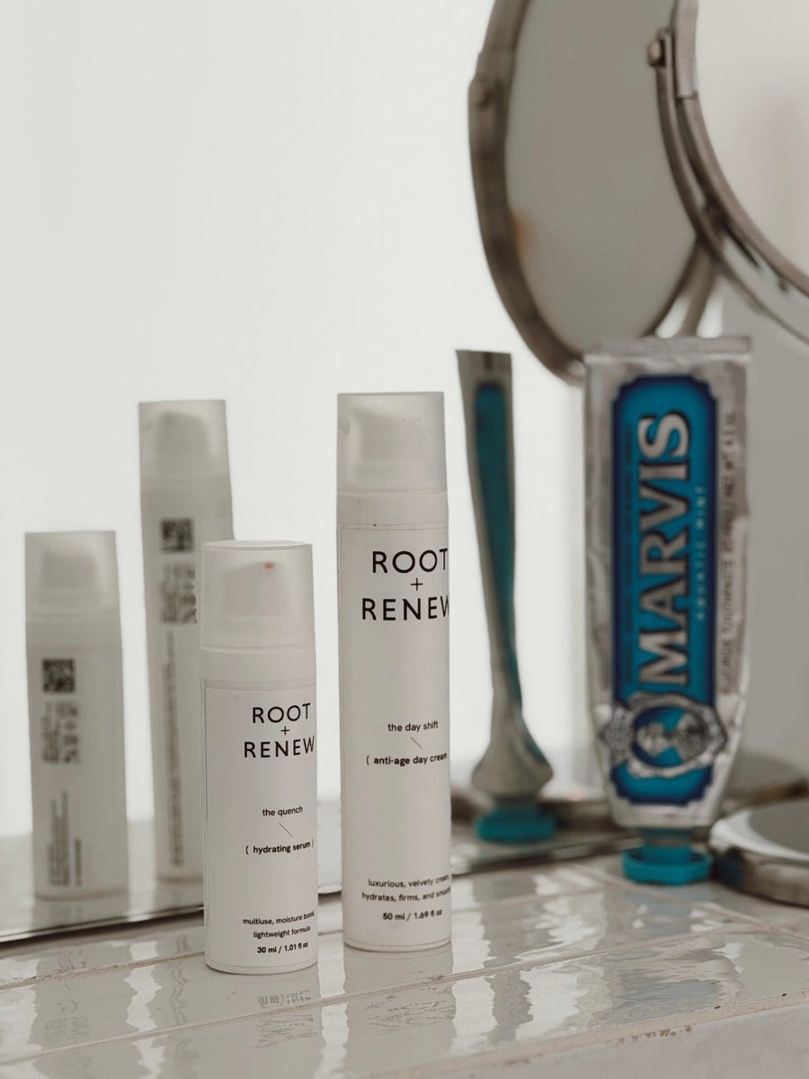 Dehydrated Skin vs Dry Skin: Do You Need a Serum, Moisturizer, or Both? - Root & Renew