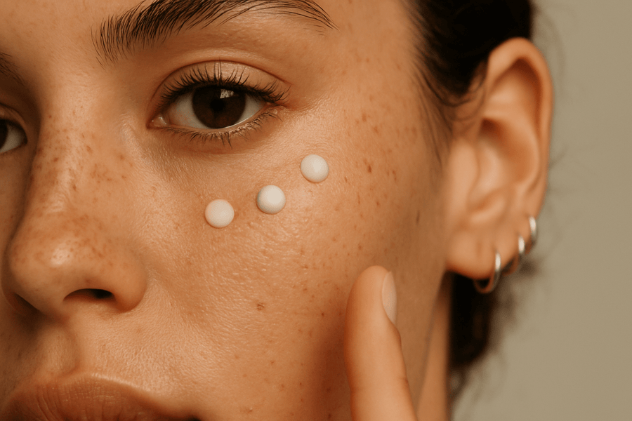 Dark circles and under-eye puffiness guide explaining causes and realistic skincare options