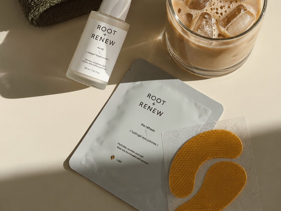 Hydrogel Eye Patches vs Eye Cream: What’s the Difference? - Root & Renew