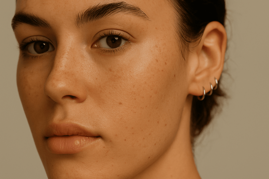Simple skin barrier care routine for dry or irritated skin