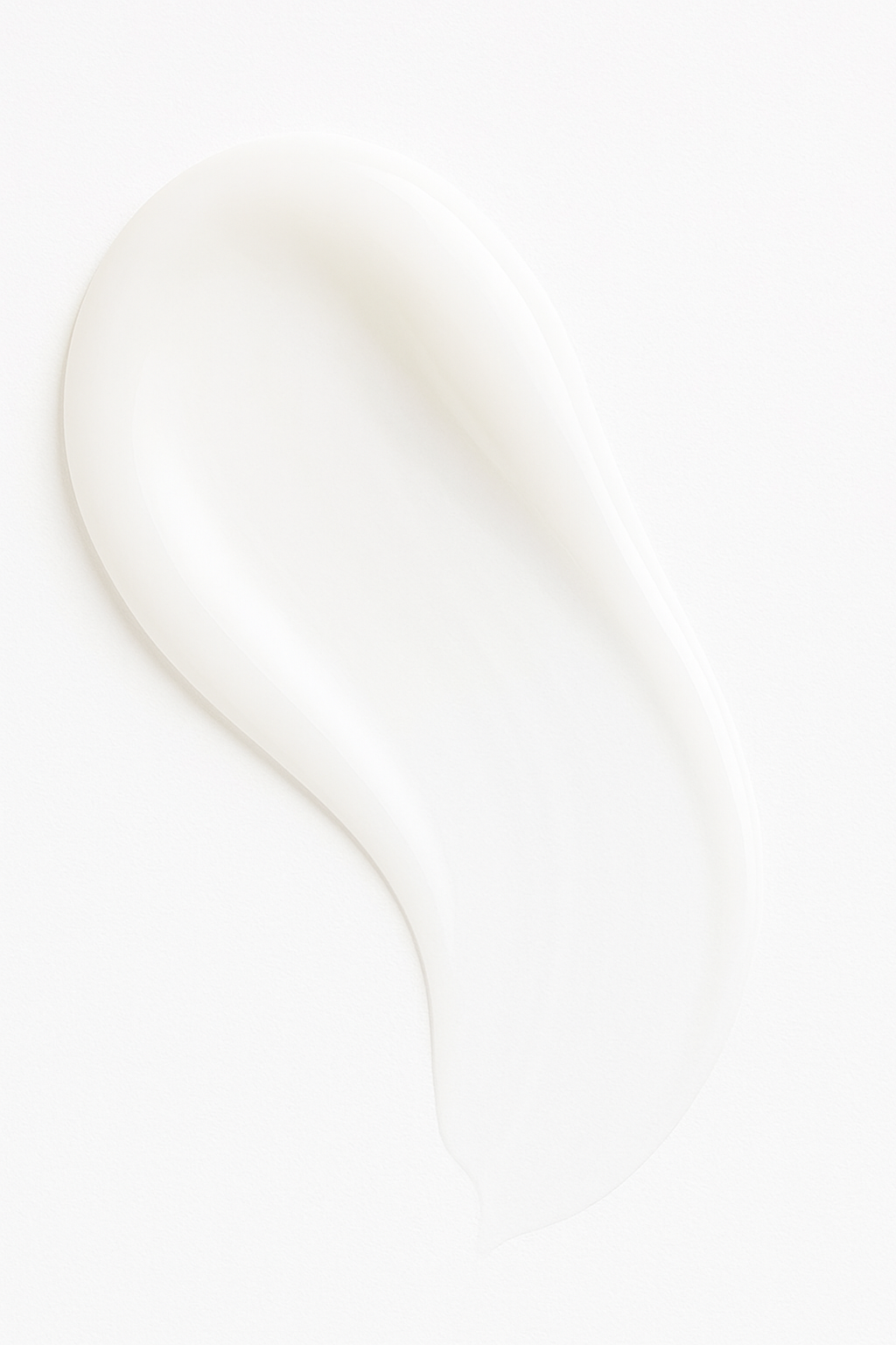 Smooth white swatch of Root + Renew The Lift Collagen Boost Serum on a clean neutral background, showing lightweight silky texture designed to firm, plump, and support collagen production.