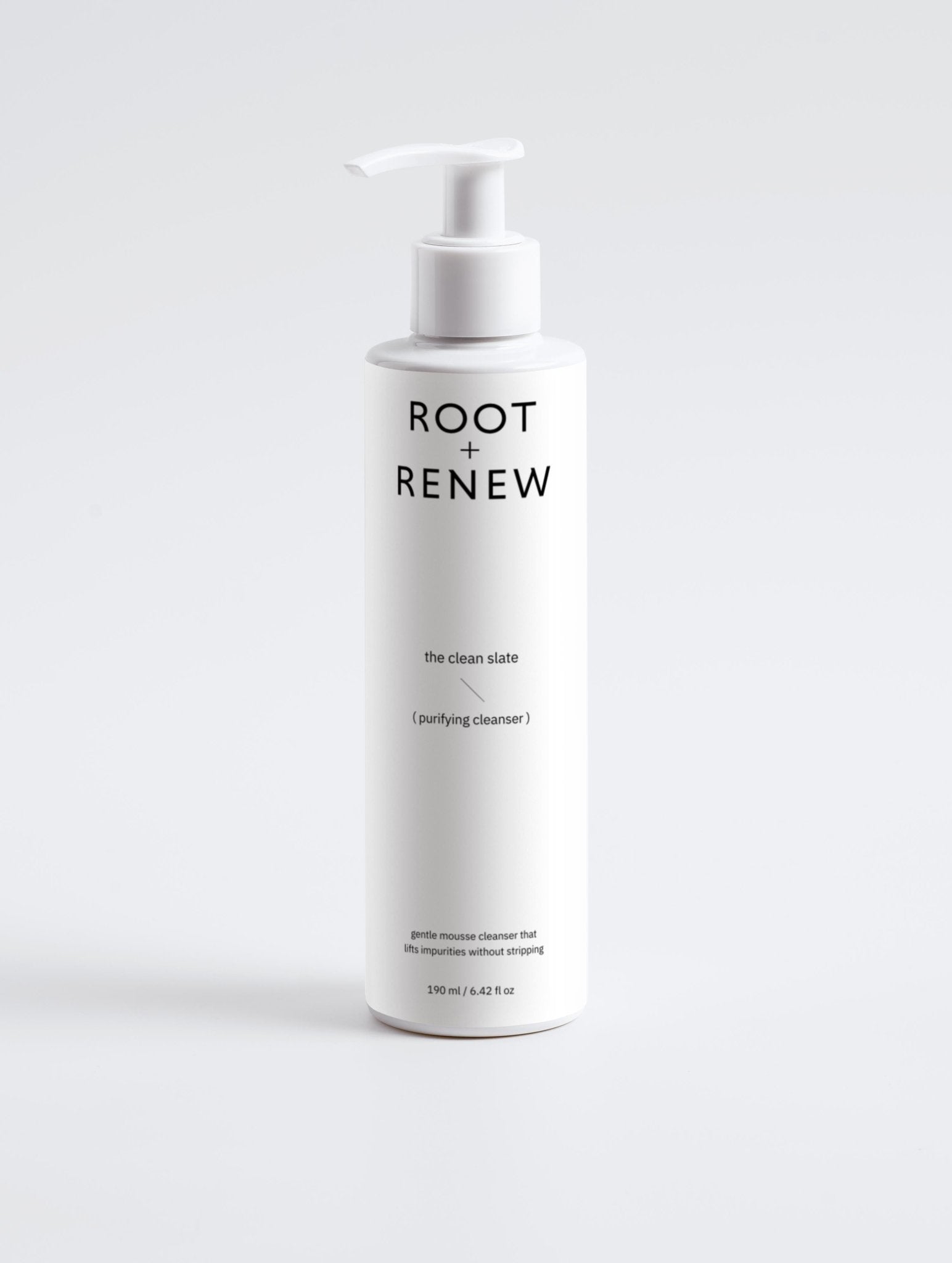 The Clean Slate – Purifying Gel Cleanser - Root & Renew