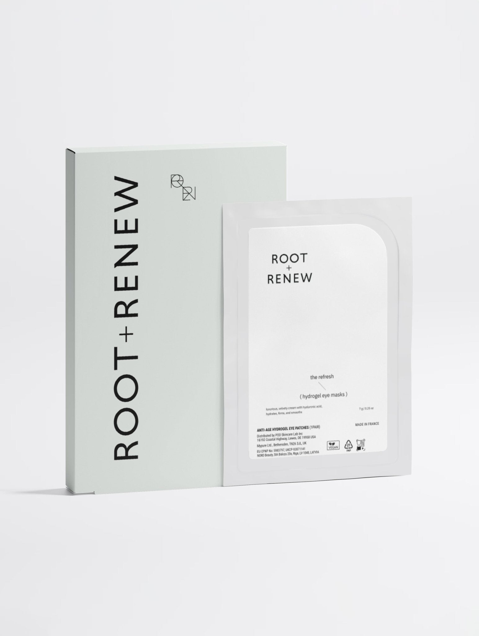 The Refresh — Anti-Age Hydrogel Eye Patches, 7 pcs - Root & Renew