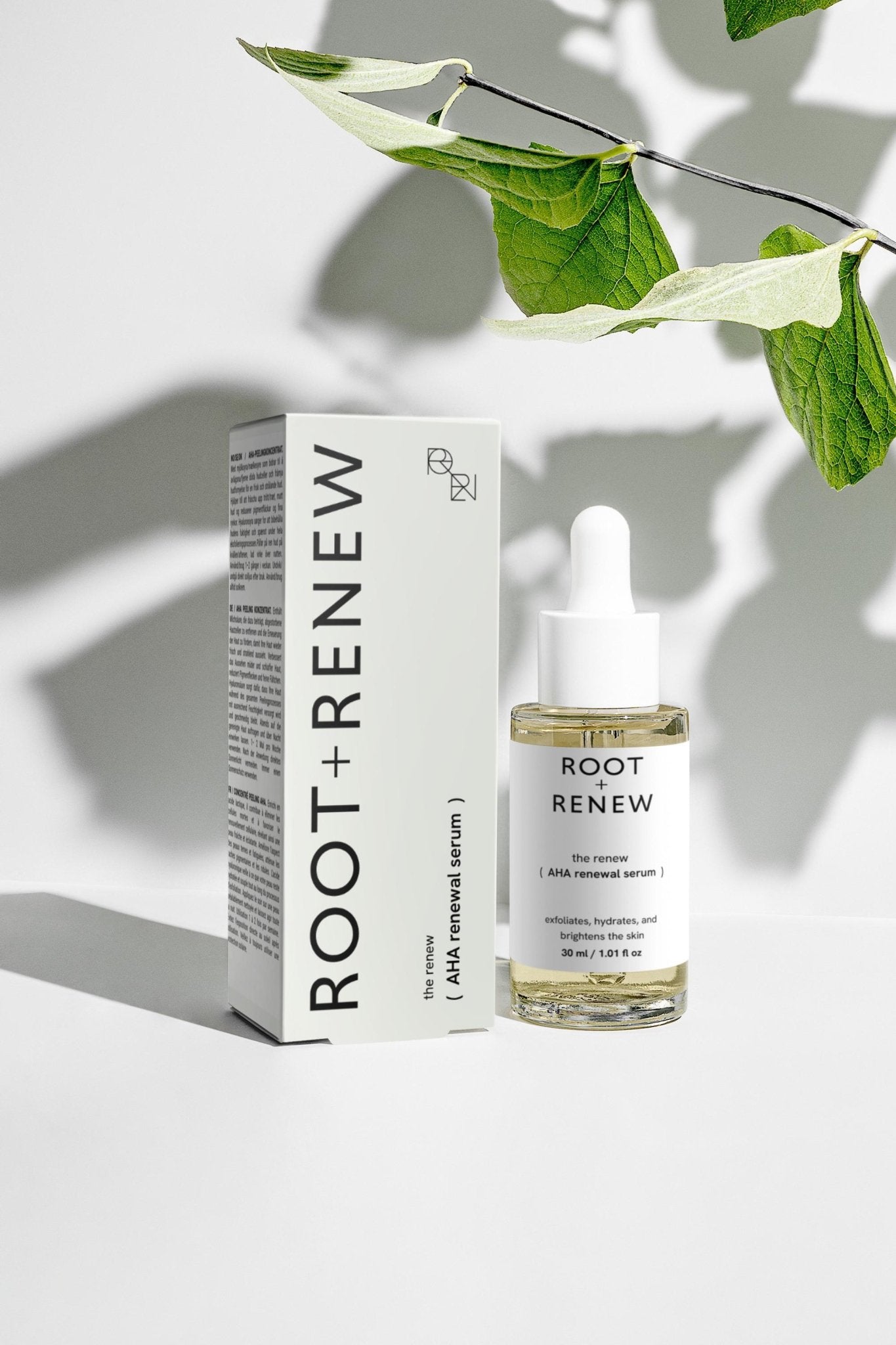 The Renew – AHA Renewal Serum - Root & Renew